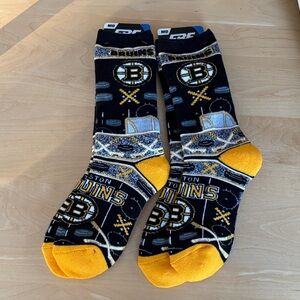 NHL Boston Bruins socks